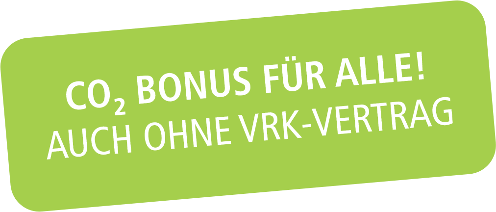 Co2 Bonus für Alle! Auch ohne HUK-Vertrag